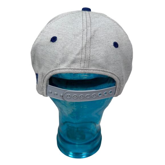 Vintage 1 Apparel St Louis Blues Snapback Hat Hockey Cap White Blue 90s USA NHL - Picture 4 of 10